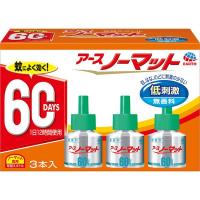 アースノーマット 取替えボトル 60日用 無香料 45ml×3P アースノーマット アース製薬 【防除用医薬部外品】(60日用)