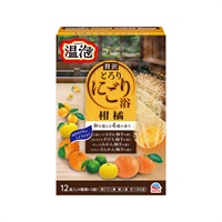 温泡  贅沢とろり にごり浴  12錠 温泡 アース製薬 【医薬部外品】(柑橘)