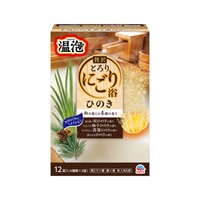 温泡  贅沢とろり にごり浴  12錠 温泡 アース製薬 【医薬部外品】(ひのき)