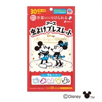 アース 虫よけブレスレット ミッキー＆ミニー 30個入 アース製薬(30個入)