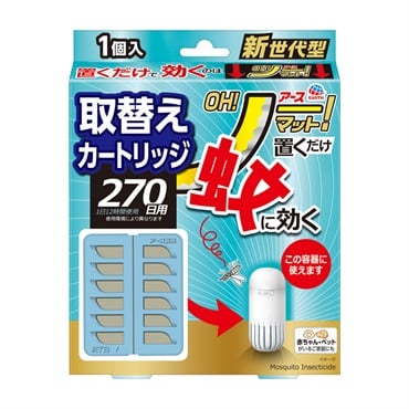 アース ＯＨ！ノーマット取替えカートリッジ２７０日用 １個 アース製薬【防除用医薬部外品】