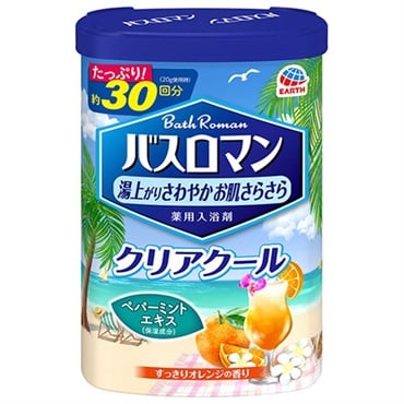 バスロマン バスロマン クリア クール 600g バスロマン Bath Roman アース製薬