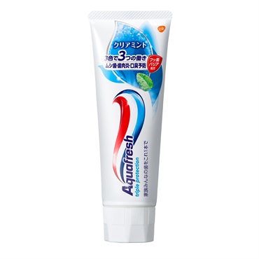 アクアフレッシュ 140g アクアフレッシュ Aquafresh グラミソ・スミスクライン 【医薬部外品】(クリアミント)