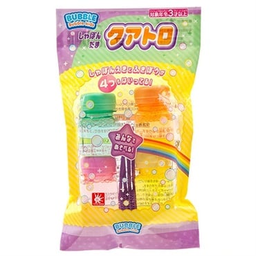 シャボン玉 バブルキッズ クワトロ 4901123022695 しゃぼん玉