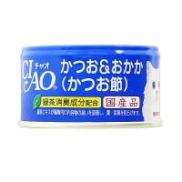いなば チャオ かつお&おかか かつお節 缶 85g チャオ CIAO いなばペットフード(4901133061233)