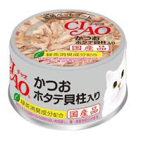 いなば チャオ かつお ホタテ貝柱入り 85g チャオ CIAO いなばペットフード(4901133061684)
