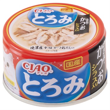 CIAO とろみ ささみ・かつお シラス入り 80g チャオ いなばペットフード