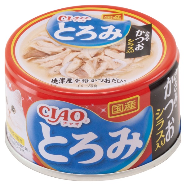 CIAO とろみ ささみ・かつお シラス入り 80g チャオ いなばペットフード(80g)