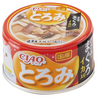 CIAO とろみ ささみ・まぐろ イカ入り 80g チャオ いなばペットフード