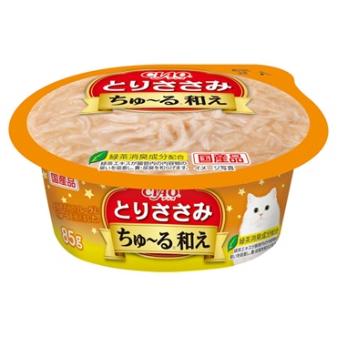 CIAO ちゅ～る和え カップ とりささみ 85g チャオ いなばペットフード