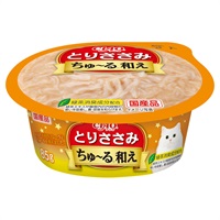 CIAO ちゅ～る和え カップ とりささみ 85g チャオ いなばペットフード(85g)