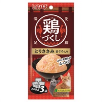 いなば 鶏づくし とりささみ 60g×3袋 いなば いなばペットフード(とりささみまぐろ入り)