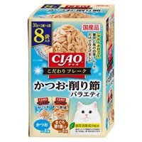 CIAO こだわり フレーク かつお・削り節バラエティ 30g×8袋 チャオ いなばペットフード(30g×8袋)