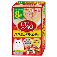 CIAO パウチ ささみバラエティ 40g×8袋 チャオ いなばペットフード(40g×8袋)