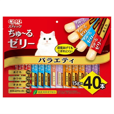 CIAO スティック バラエティ 40本入り 15g×40本 チャオ いなばペットフード