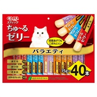 CIAO スティック バラエティ 40本入り 15g×40本 チャオ いなばペットフード(15g×40本)
