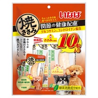 いなば 焼ささみ 関節の健康配慮 10本 いなばペットフード | イオン