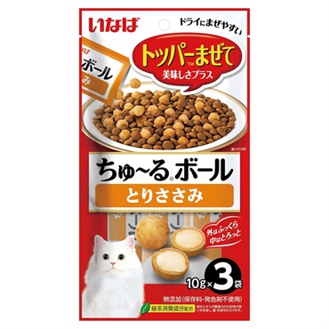 いなば ちゅ～るボール とりささみ 10g×3袋 いなばペットフード