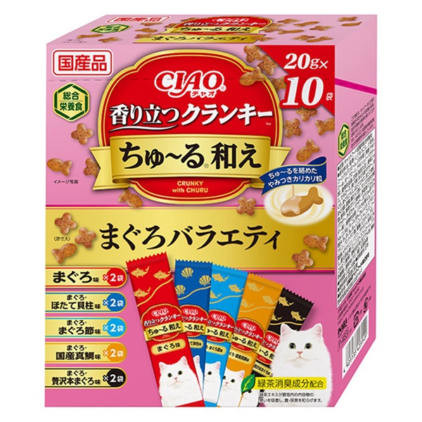 魚づくし 60g×3袋 いなば いなばペットフード | イオンスタイル