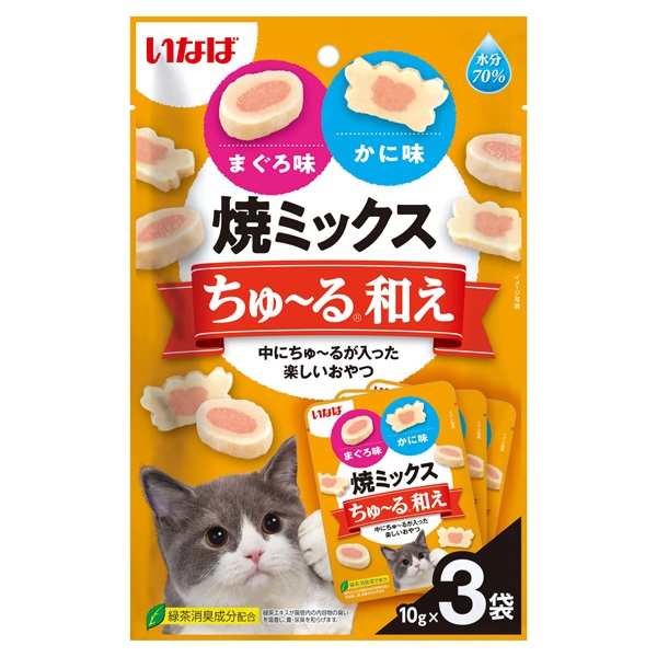 魚づくし 60g×3袋 いなば いなばペットフード | イオンスタイル