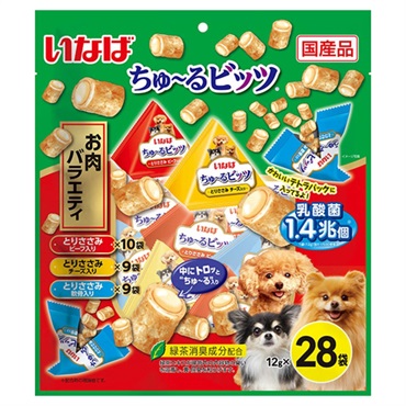 いなば ちゅ～るビッツ お肉バラエティ 12g×28袋 いなばペットフード