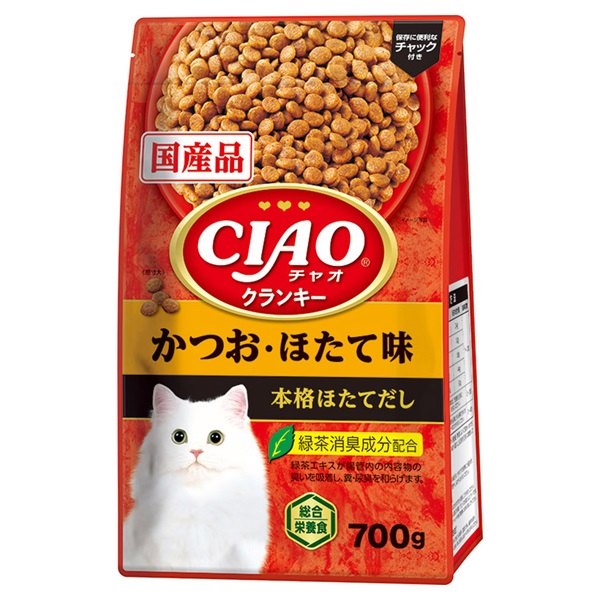 CIAO クランキー 本格ほたてだし 700g チャオ CIAO いなばペット