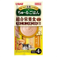 いなば ちゅ～るごはん とりささみ&チーズ 14g×4本 いなばペットフード(14g×4本)