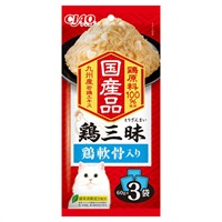 CIAO 鶏三昧 鶏軟骨入り 60g×3袋 チャオ いなばペットフード(60g×3袋)