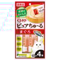（新品未開封）4本×100袋　チャオ　ピュアちゅーる　まぐろ　まとめ売り CIAO ピュアちゅ～る 14g×4本 チャオ いなばペットフード