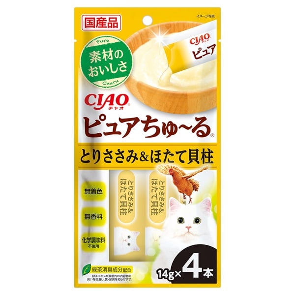 （新品未開封）4本×100袋　チャオ　ピュアちゅーる　まぐろ　まとめ売り CIAO ピュアちゅ～る 14g×4本 チャオ いなばペットフード