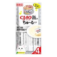 CIAO缶ちゅーる  4本×96袋　合計384本　CIAO缶がちゅーるに　大量 CIAO 缶ちゅ～る 14g×4本 チャオ CIAO いなばペットフード