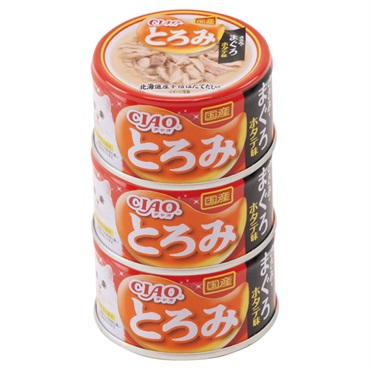 CIAO とろみ ささみ・まぐろ ホタテ味 80g×3個 チャオ いなばペットフード