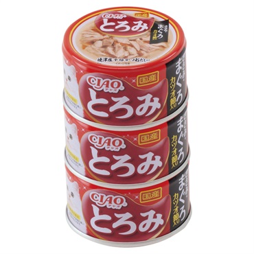 CIAO とろみ ささみ・まぐろ カツオ節入り 80g×3個 チャオ いなばペットフード