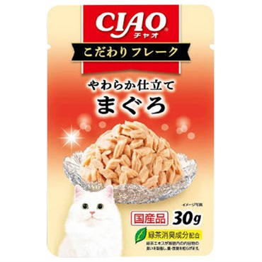 CIAO こだわり フレーク パウチ まぐろ 30g チャオ CIAO いなばペットフード