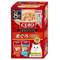 CIAO こだわり テイスト まぐろバラエティ 30g×8袋 チャオ いなばペットフード(30g×8袋)