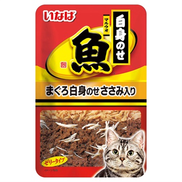 いなば マルウオ まぐろ白身のせ ささみ入り 40g いなばペットフード