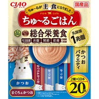 CIAO(チャオ) ちゅ～る　いなばペットフード(ちゅ～るごはんかつおバラエティ)