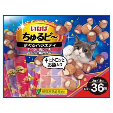 いなば ちゅるビ～ まぐろバラエティ 10g×36袋 いなばペットフード