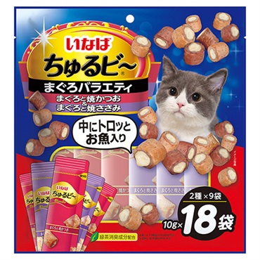 いなば ちゅるビ～ まぐろバラエティ 10g×18袋 いなばペットフード