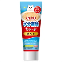 CIAO ちゅ～ぶ 水分補給 まぐろ 80g チャオ いなばペットフード(80g)