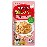 いなば やわらか 鶏レバー プレーン 30g いなば いなばペットフード(30g)