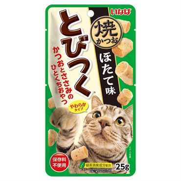 いなば とびつく 焼かつお ほたて味 25g いなばペットフード