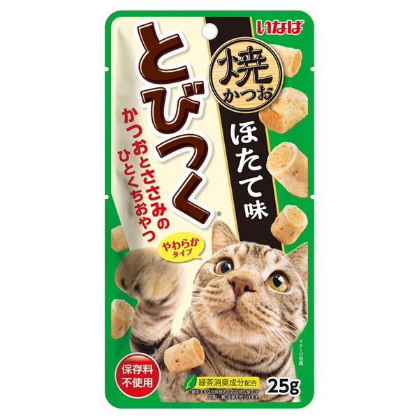 いなば とびつく 焼かつお ほたて味 25g いなばペットフード(25g)