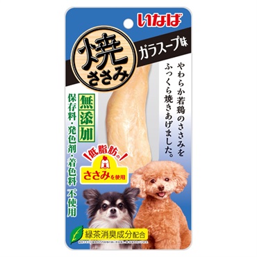 いなば 焼ささみ ガラスープ味 1本 いなばペットフード