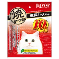 いなば 焼かつお 海鮮ミックス味 10本 いなばペットフード(10本)