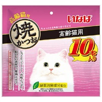 いなば 焼かつお 高齢猫用 10本 チャオ CIAO いなばペットフード