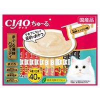 CIAO ちゅ～る まぐろ海鮮バラエティ 14g×40本 チャオ いなばペットフード(14g×40本)