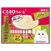 CIAO ちゅ～る とりささみ・チキンミックスバラエティ 14g×40本 チャオ いなばペットフード(14g×40本)