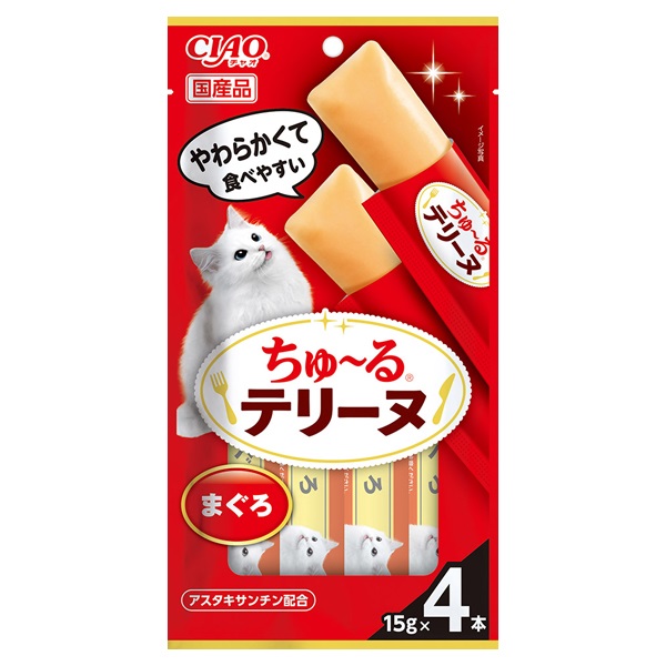 CIAO ちゅ～るテリーヌ 15g×4本 チャオ いなばペットフード | イオン
