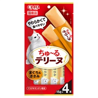 CIAO ちゅ～るテリーヌ 15g×4本 チャオ いなばペットフード(まぐろ＆ささみ)